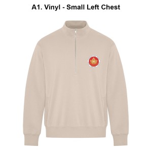 SydenhamHS - Half Zip Sweatshirt (School Crest)