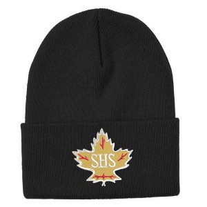 SydenhamHS- Knit Cuff Toque (School Crest)