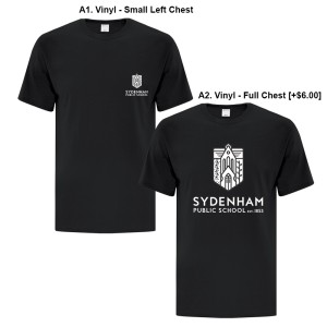 SydenhamPS - Cotton Tee (Logo 1)