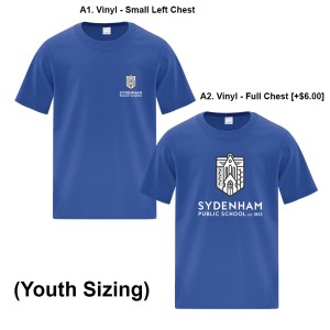 SydenhamPS - Cotton Youth Tee (Logo 1)
