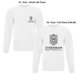 SydenhamPS - Longsleeve Tee (Logo 1)