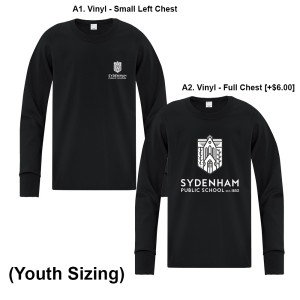 SydenhamPS - Youth Longsleeve Tee (Logo 1)
