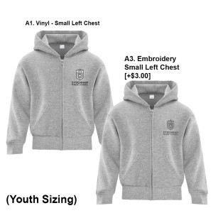 SydenhamPS - Fullzip Youth Hoodie (Logo 1)