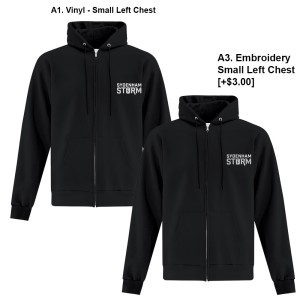 SydenhamPS - Fullzip Hoodie (Storm Logo)