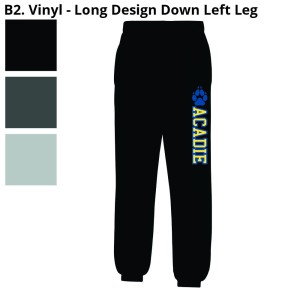 ACADIE - Fleece Sweatpants