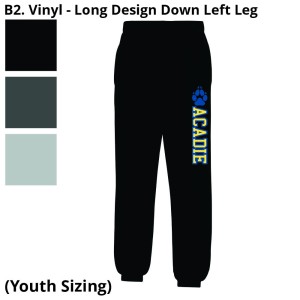 ACADIE - Fleece Youth Sweatpants