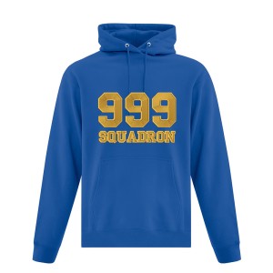 999 - Fleece Hoodie [Design 2 - Twill Letters]