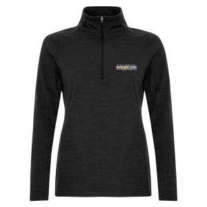 TYC - Dynamic Heather Fleece 1/2 Zip Ladies' Sweatshirt (Primary Logo)