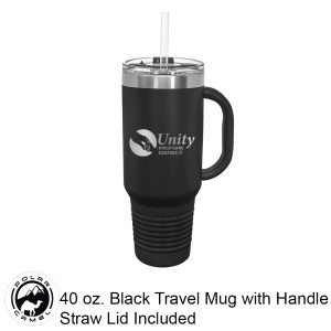 UCC - Polar Camel  40 oz. Black Travel Mug