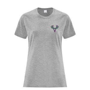 Vanier School Crest - Cotton Ladies Tee