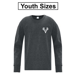 Vanier School Crest - Youth Longsleeve Tee