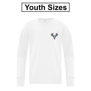 Vanier School Crest - Youth Longsleeve Tee
