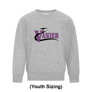 Vanier Vipers - Crewneck Youth Sweatshirt