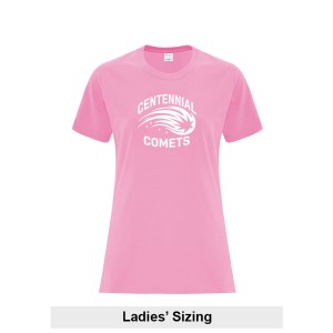 CentennialPS - Ladies Cotton Tee
