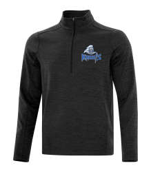 ATC™ DYNAMIC HEATHER FLEECE 1/2 ZIP SWEATSHIRT