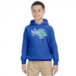 Youth Gildan Pullover Royal Blue Full Chest Small