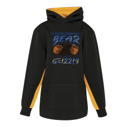 ATC Game Day Fleece Colour Block Youth Hooded Sweatshirt