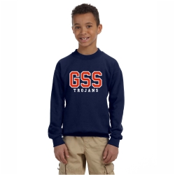 Youth Gildan Cotton Crewneck Sweater - GSS