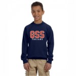 Youth Gildan Cotton Crewneck Sweater - GSS