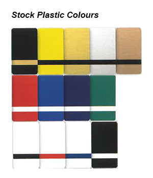 Sign Stock Plastic Colours