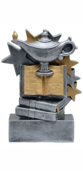 Academic Star Blast Knowledge Resin Trophy