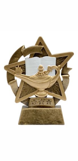 Academic Star Gazer Knowledge Resin Trophy