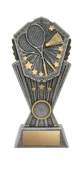 Badminton Cosmos Resin Trophy