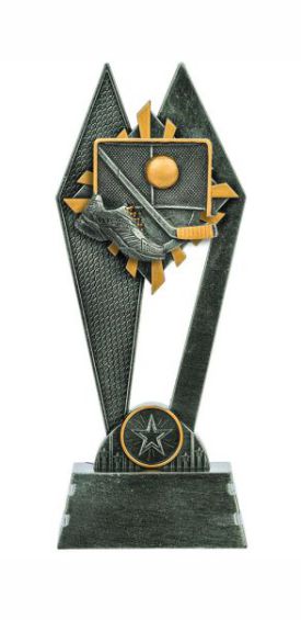 Ball Hockey Peak Resin Trophy