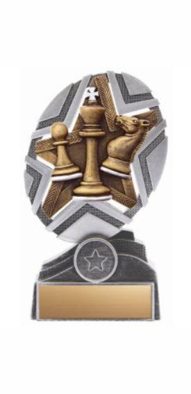 Chess Pro Star Resin Trophy