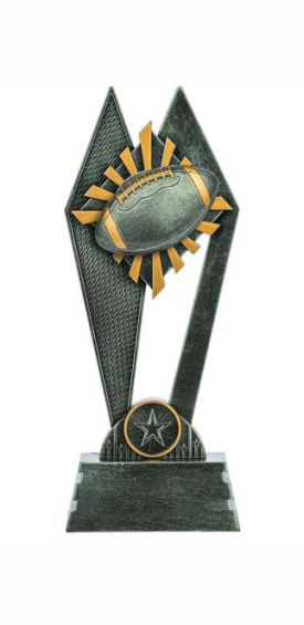 Football Peak Resin Trophy