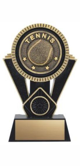 Tennis Apex Resin Trophy