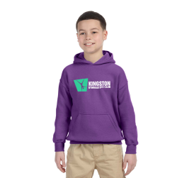 Purple Youth Pullover Hoodie