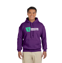 Purple Unisex Pullover Hoodie