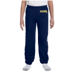 Navy Youth Fleece Pants Left