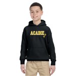 Black Youth Hooded Sweater Center