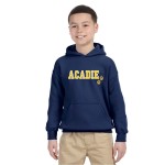 Navy Youth Hooded Sweater Center