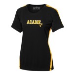 Black and Gold Ladies Jersey Center