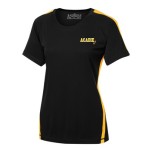 Black and Gold Ladies Jersey Left