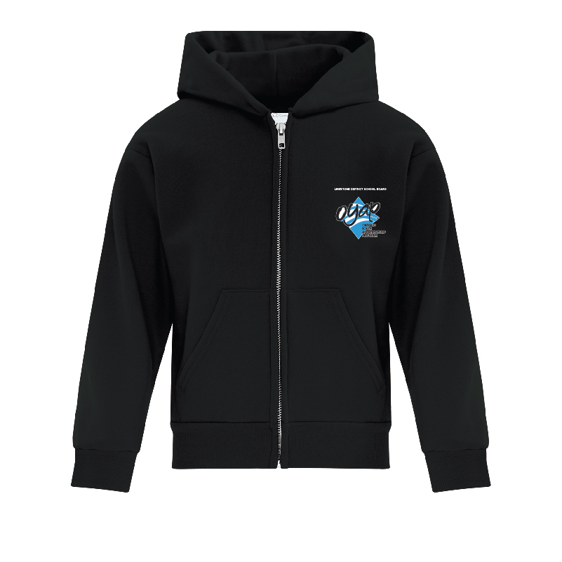 Youth Full Zip Hooded Sweater