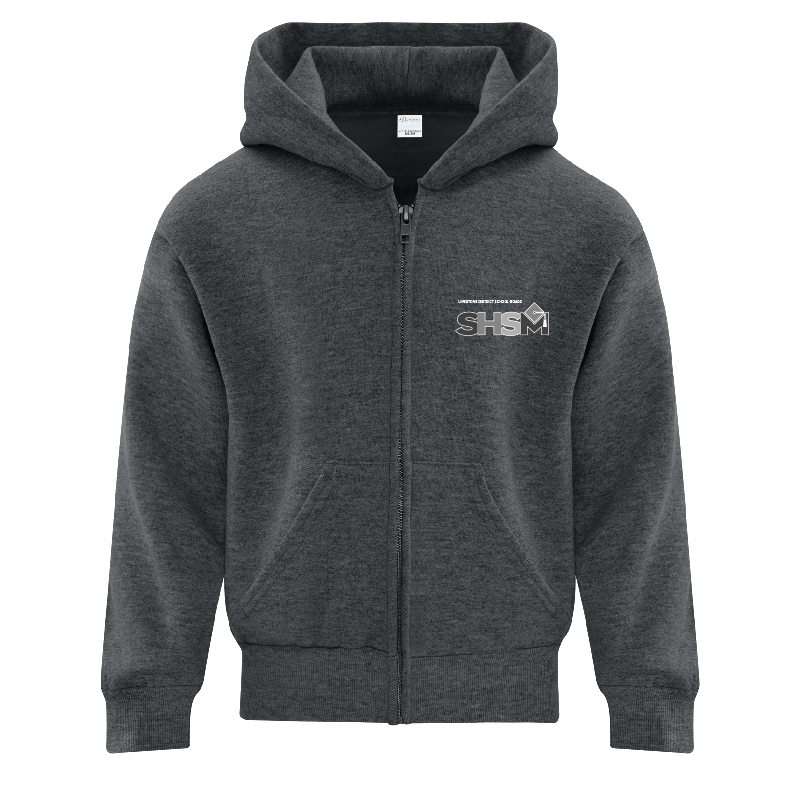 Youth Full Zip Hooded Sweater