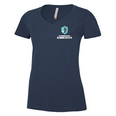 ATC™ EUROSPUN® RING SPUN V-NECK LADIES' TEE