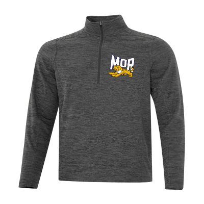 ATC™ DYNAMIC HEATHER FLEECE 1/2 ZIP SWEATSHIRT