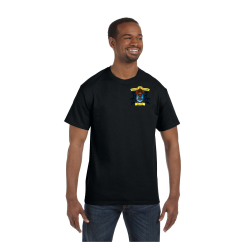 Black Unisex Heavy Cotton T-Shirt