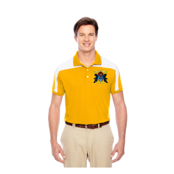 Gold Men's Victor Performance Polo