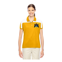 Gold Ladies Victor Performance Polo