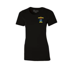 Black Ladies Eurospun T-Shirt