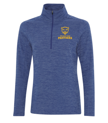 ATC™ DYNAMIC HEATHER FLEECE 1/2 ZIP LADIES' SWEATSHIRT