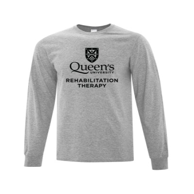 ATC Everyday Cotton Long Sleeve Tee Heather Grey Full Chest