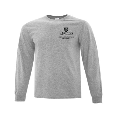 ATC Everyday Cotton Long Sleeve Tee Heather Grey