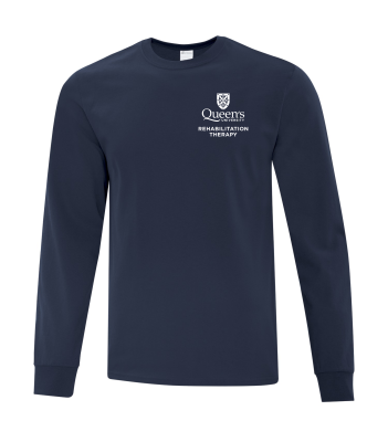 ATC Everyday Cotton Long Sleeve Tee Navy Blue